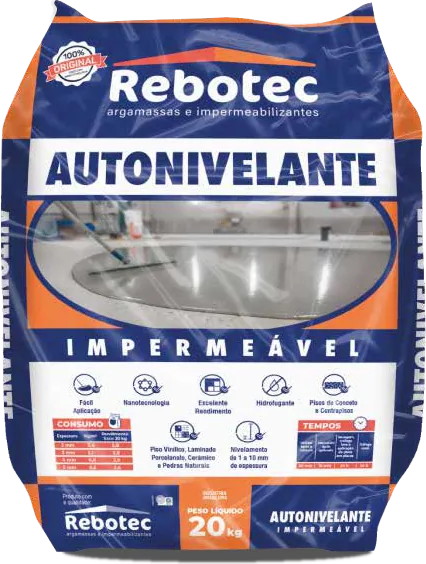 Autonivelante Impermeável Rebotec