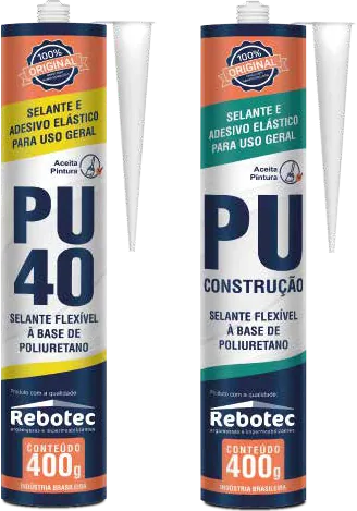 Selante PU 40 & PU Construção Rebotec